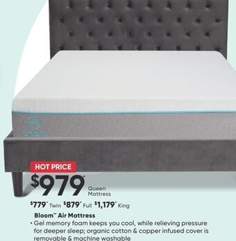Sleep Country Bloom air mattress offer