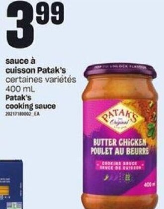 Provigo potak's cooking sauce 400 ml offer