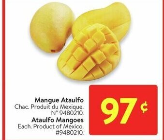 Walmart Ataulfo Mangoes offer