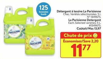 Walmart La Parisienne Detergent 5 L offer