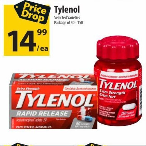 Co-Op Food Tylenol offer
