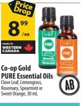 Co-op Gold PURE Essential Oils