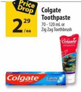 Co-Op Food Colgate Toothpaste offer