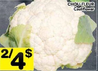 Supermarché PA CHOU-FLEUR Cauliflower offer