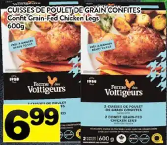Supermarché PA CUISSES DE POULET DE GRAIN CONFITES Confit Grain-Fed Chicken Legs offer