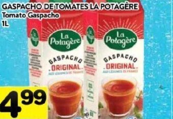 Supermarché PA GASPACHO DE TOMATES LA POTAGÈRE Tomato Gaspacho offer