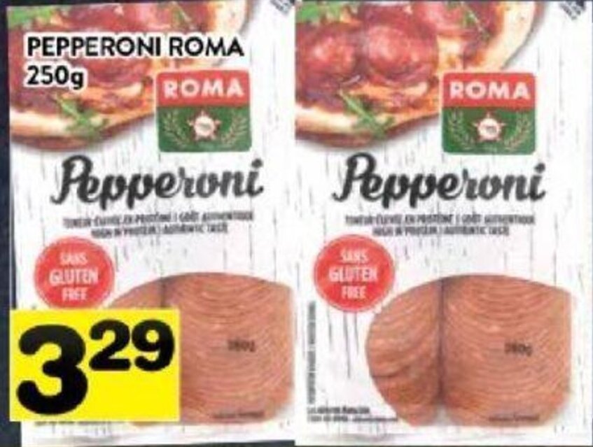 Supermarché PA PEPPERONI ROMA 250g offer