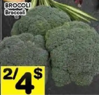 Supermarché PA BROCOLI Broccoli offer