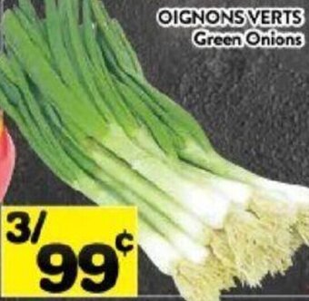 Supermarché PA OIGNONS VERTS Green Onions offer