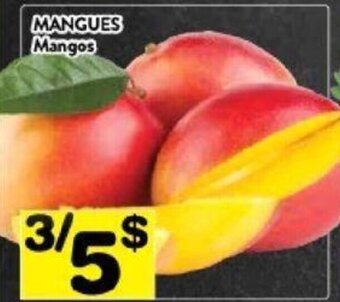 Supermarché PA MANGUES Mangos offer