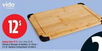 Canadian Tire 12 x 18" Bamboo Cutting Board. offer