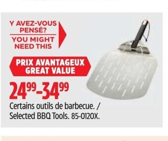 Canadian Tire Certains outils de barbecue. 85-0120X. offer