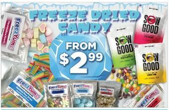 Showcase Freeze dried candy offer