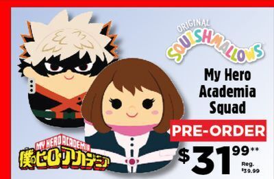 Showcase My hero academia squad offer