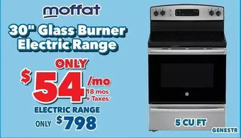 Surplus Furniture Ge stainless steel 30 electric range offer