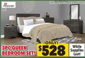 Surplus Furniture Canyon maple 3-piece bedroom set offer