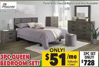 Surplus Furniture Alabaster oak 3-piece bedroom set offer