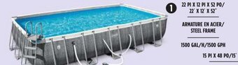 Canadian Tire Coleman Pool with Ladder. 81-4284-6. offer