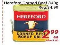 Nations Fresh Foods Hereford Corned Beef 340g offer