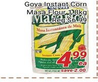 Nations Fresh Foods Goya Instant Corn Masa Flour 128kg offer