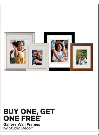 Michaels Gallery Wall Frames by Studio Décor® offer