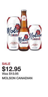 The Beer Store Molson canadian offer