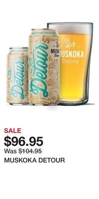 The Beer Store Muskoka detour offer