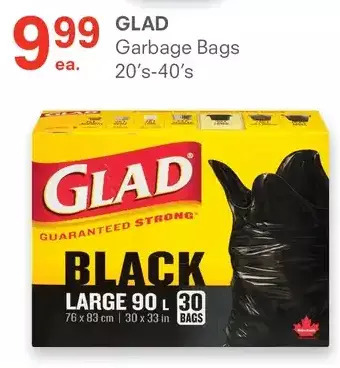 Guardian Pharmacy Glad garbage bags offer