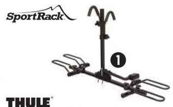 Canadian Tire SportRack Crest 2-Platform Hitch Bike Carrier. offer