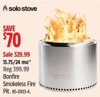 Canadian Tire solo stove Bonfire Smokeless Fire Pit. 85-0103-4. offer