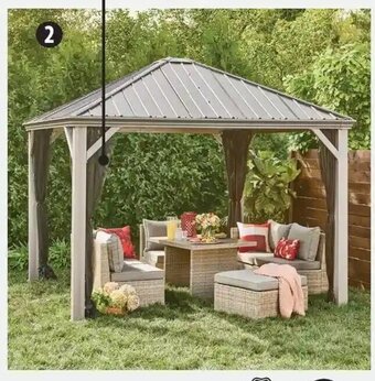 Canadian Tire Skyline Grill Gazebo, 5 x 8.88-2253-8. offer