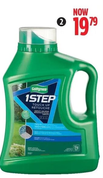 Canadian Tire Reg 21.99 1 Step Lawn Touch-Up, 2kg. 59-8890-4. offer