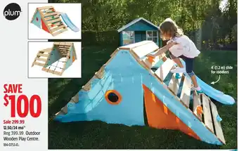 Canadian Tire plum Outdoor Wooden Play Centre. 184-0753-0. offer