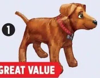 Canadian Tire Golden Retriever Dog Balloon. Helium inflation included. 842-3967-8. offer