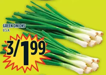 Marché Adonis Green onions offer