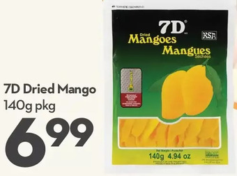 Longo's 7d dried mango offer