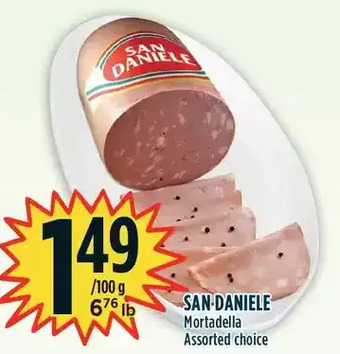 Marché Adonis San-daniele mortadella offer