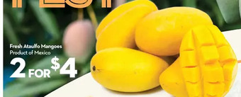 Longo's Fresh ataulfo mangoes offer