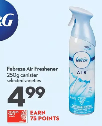 Longo's Febreze air freshener offer