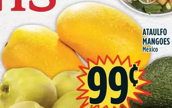 Marché Adonis Ataulfo mangoes offer