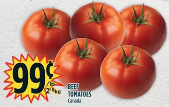 Marché Adonis Beef tomatoes offer