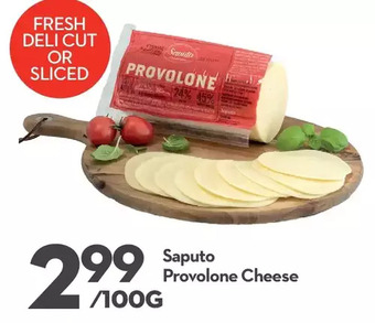 Longo's Saputo provolone cheese offer