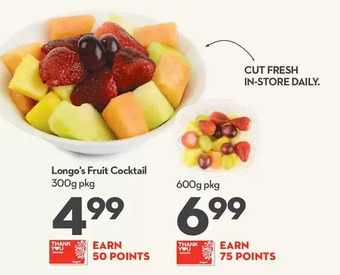 Longo's Longo's fruit cocktail offer