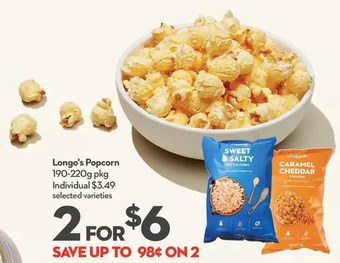 Longo's Longo's popcorn offer