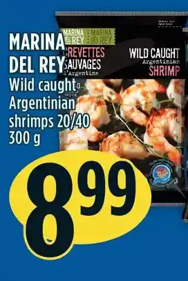 Marché Adonis Marina del rey wild caught argentinian shrimps 20/40 offer