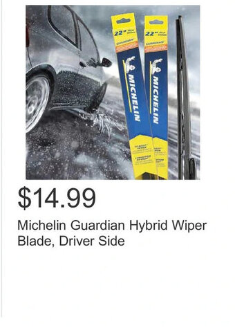 Costco Michelin Guardian Hybrid Wiper Blade, Driver Side offer