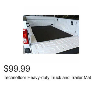 Costco Technofloor Heavy-duty Truck and Trailer Mat offer