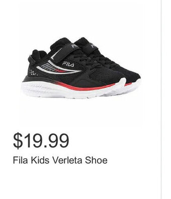 Costco Fila Kids Verleta Shoe offer