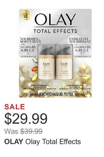 Costco Olay Total Effects offer