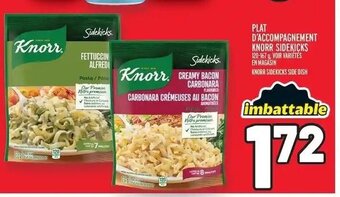 Metro PLAT D'ACCOMPAGNEMENT KNORR SIDEKICKS 120-167 VOIR VARIÉTÉS EN MAGASIN KNORR SIDEKICKS SIDE DISH offer
